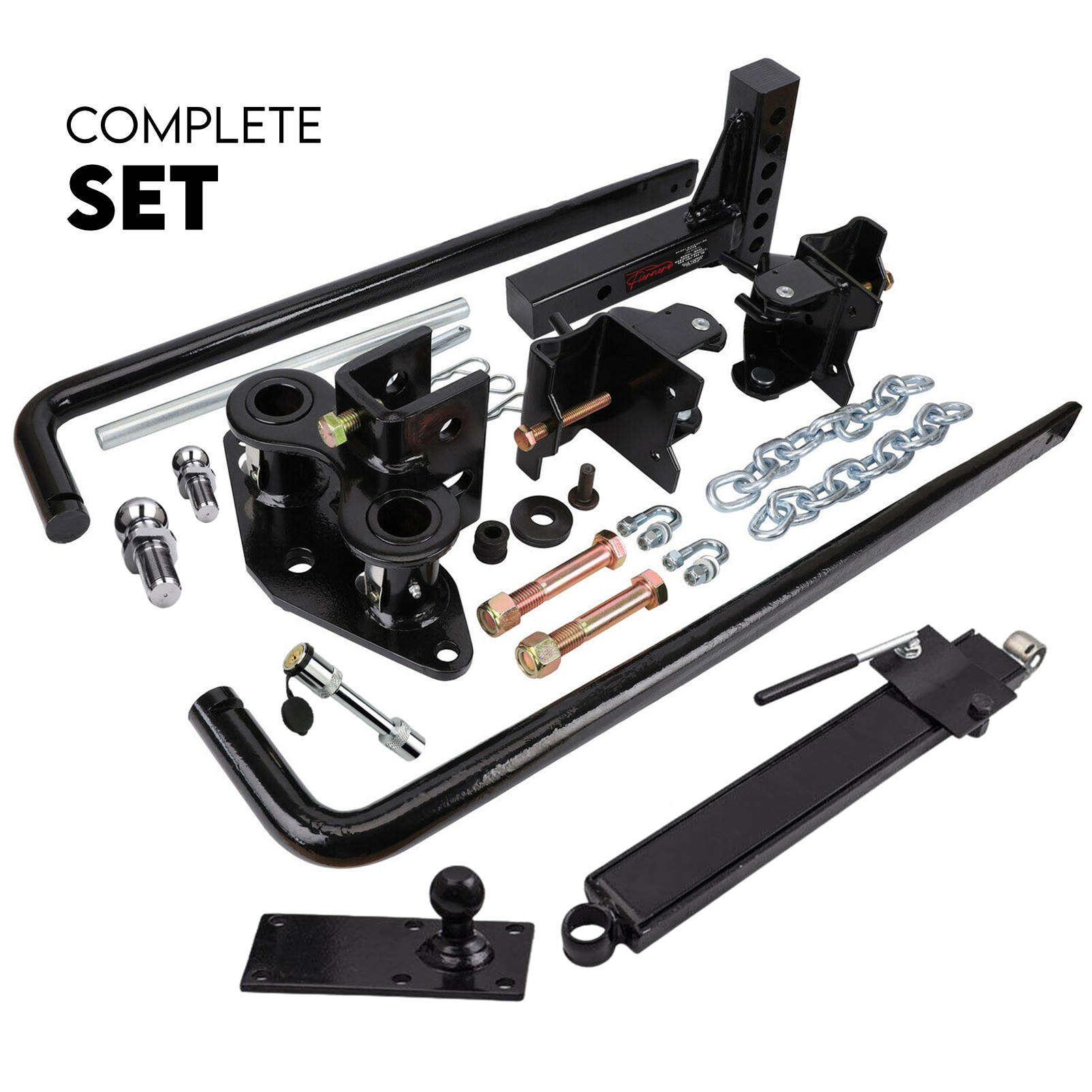 800Lb Weight Distribution Hitch System, Load Leveller Caravan Anti Sway Bars FS eBay